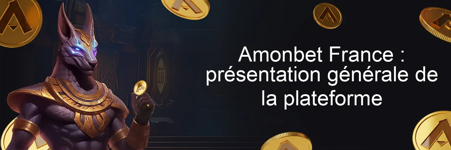 Amonbet France : présentation générale de la plateforme